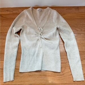 Madewell Women's size small long sleeve vneck Sweater